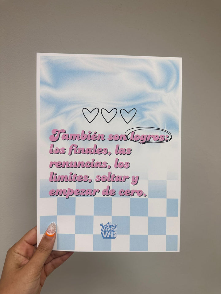 Art Print "También Son Logros" Grande