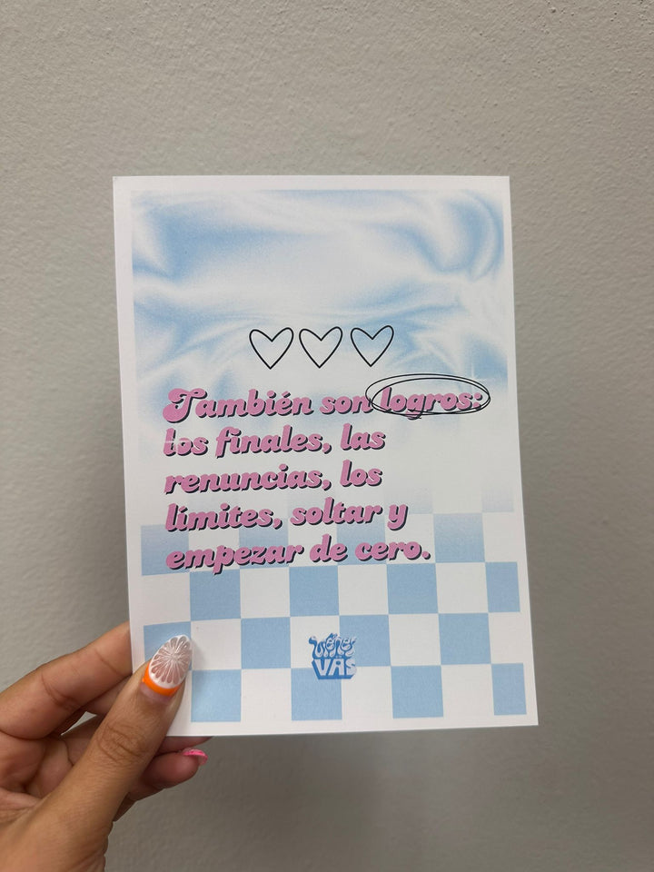 Art Print "También Son Logros"