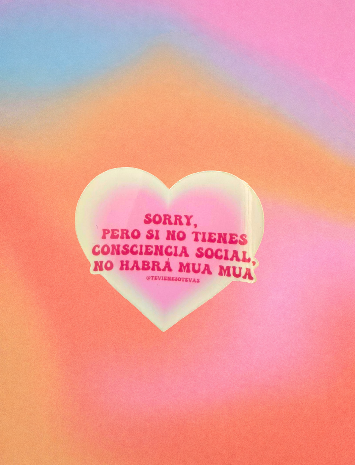 No habrá Mua Mua Sticker