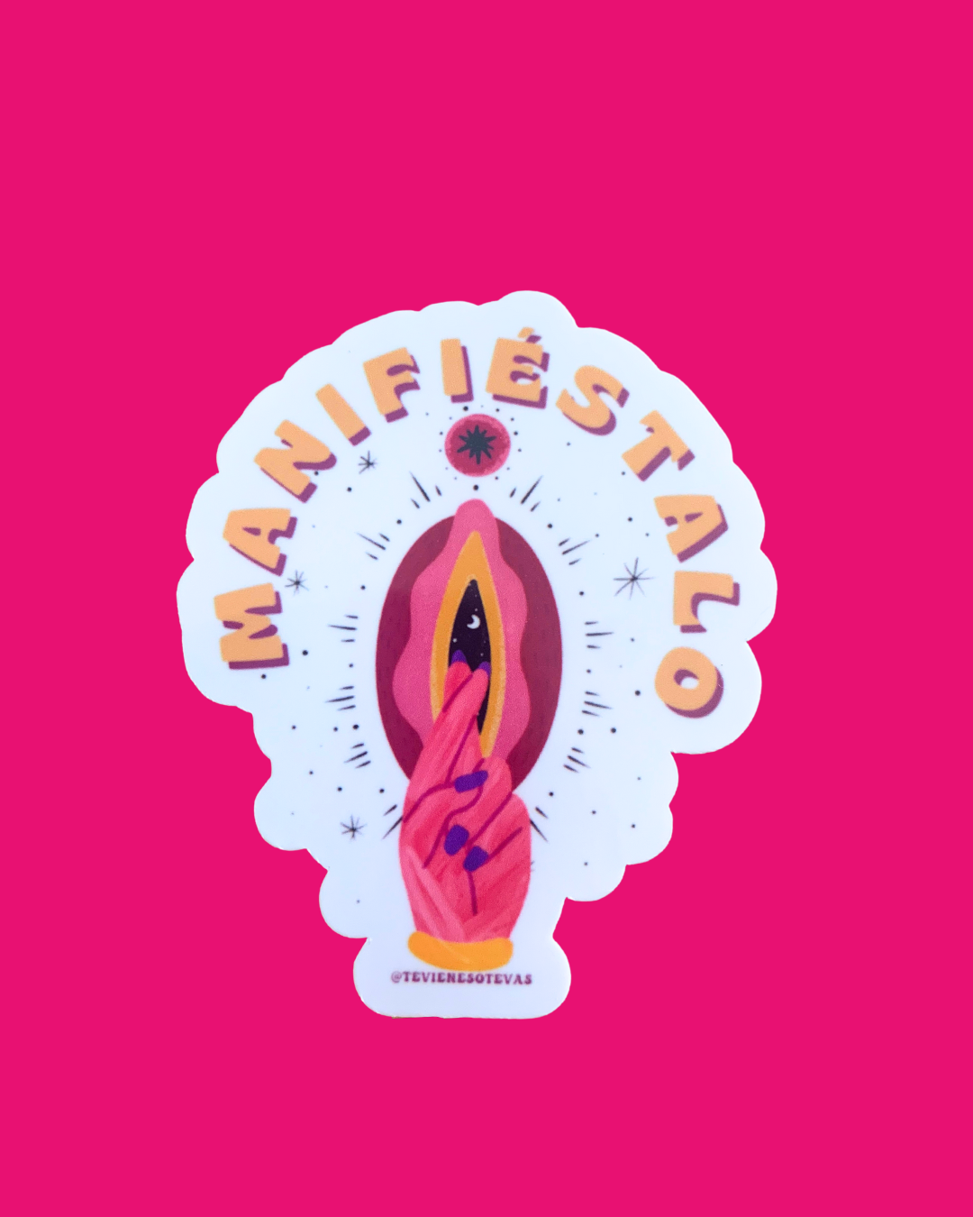 Manifiéstalo – Sticker pa’ gozar con intención