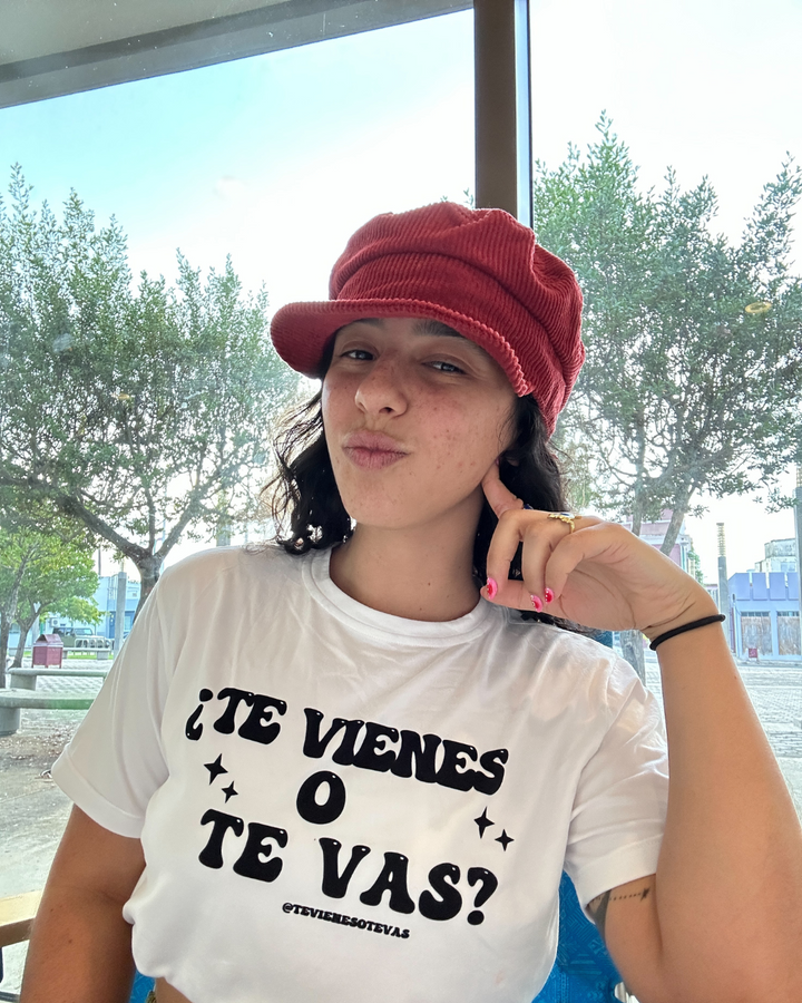 Mid Crop Top Te vienes o Te vas