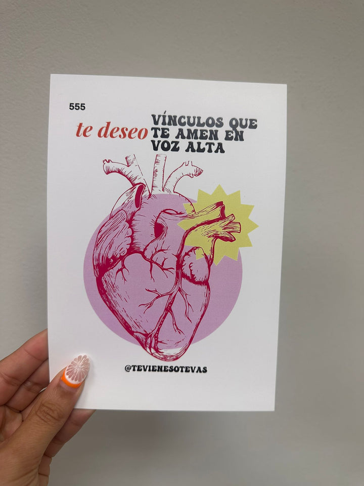 Art Print "Que Te Amen En Voz Alta"