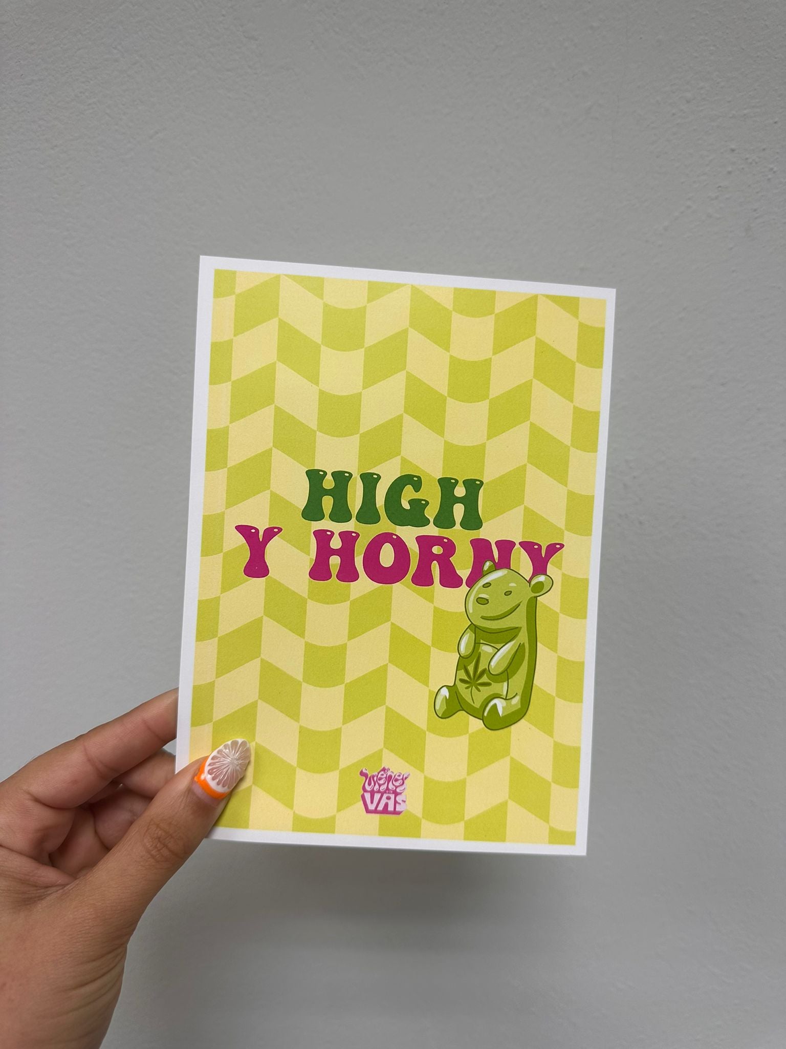 Art Print "High and Horny"