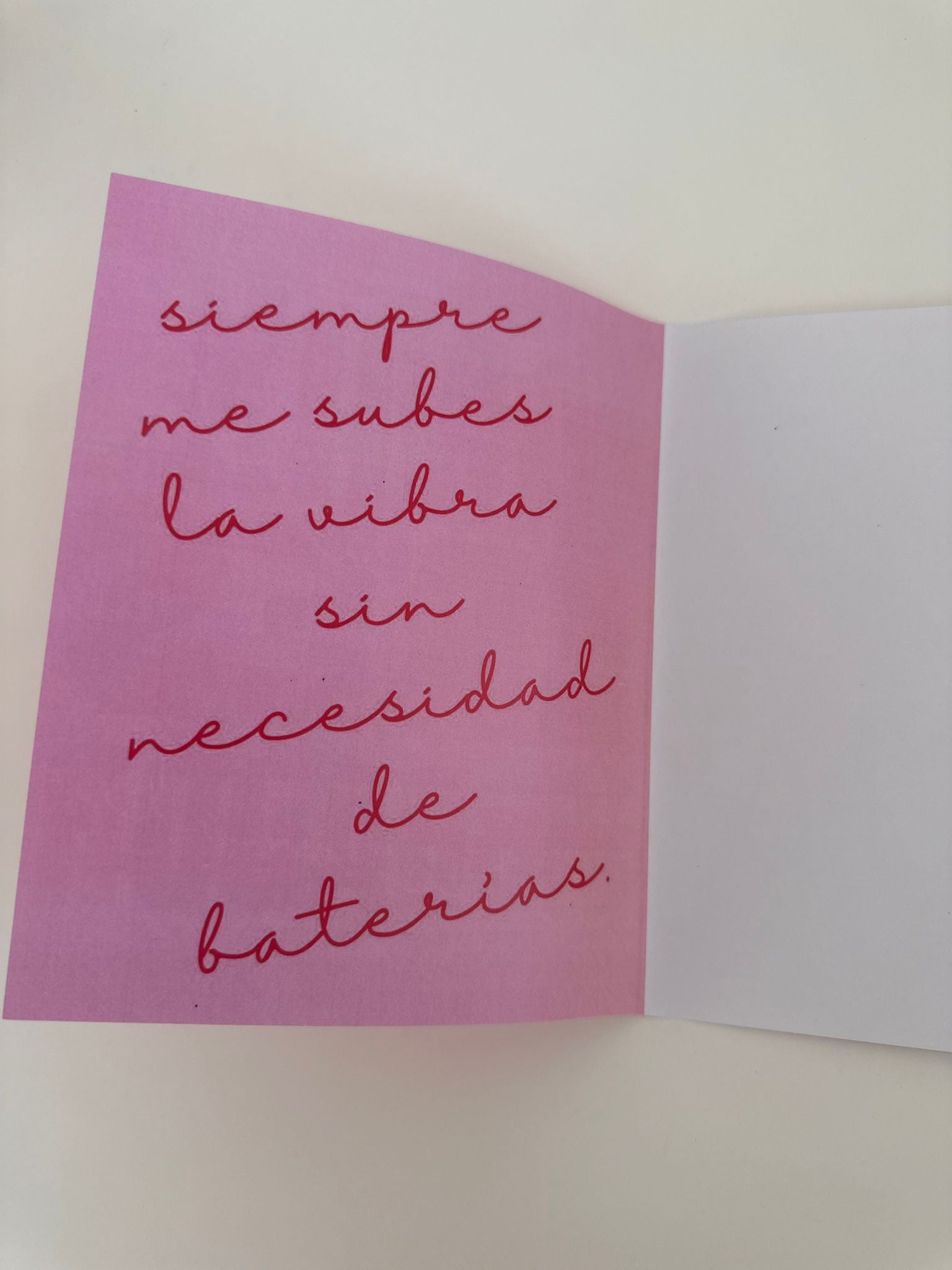 Postal - AMIX, tú eres mi vibrador emocional