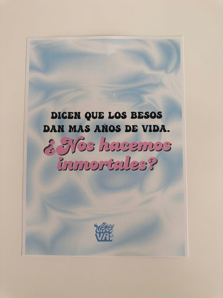Art Print "Nos Hacemos Inmortales" Grande